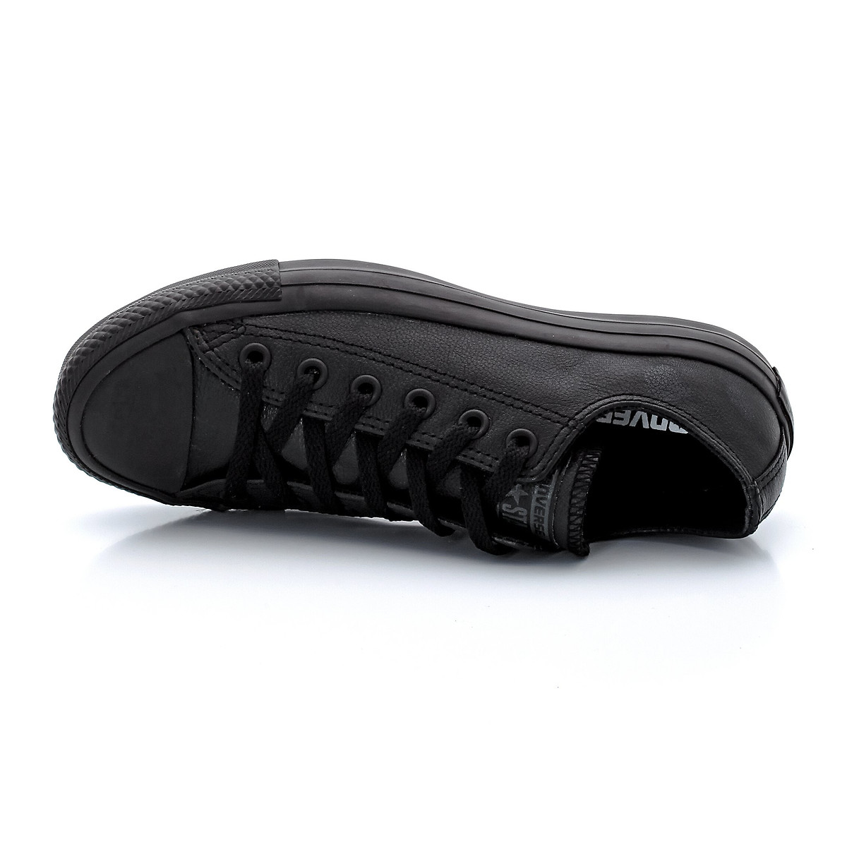Chuck Taylor All Star Mono leer Ox zwart, CONVERSE
