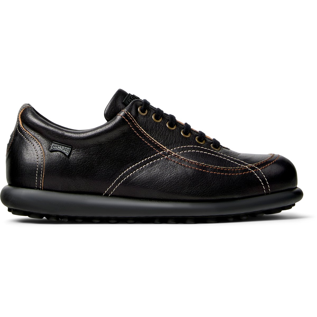 Baskets Cuir PELOTAS ARIEL HELLA TWINS noir, CAMPER
