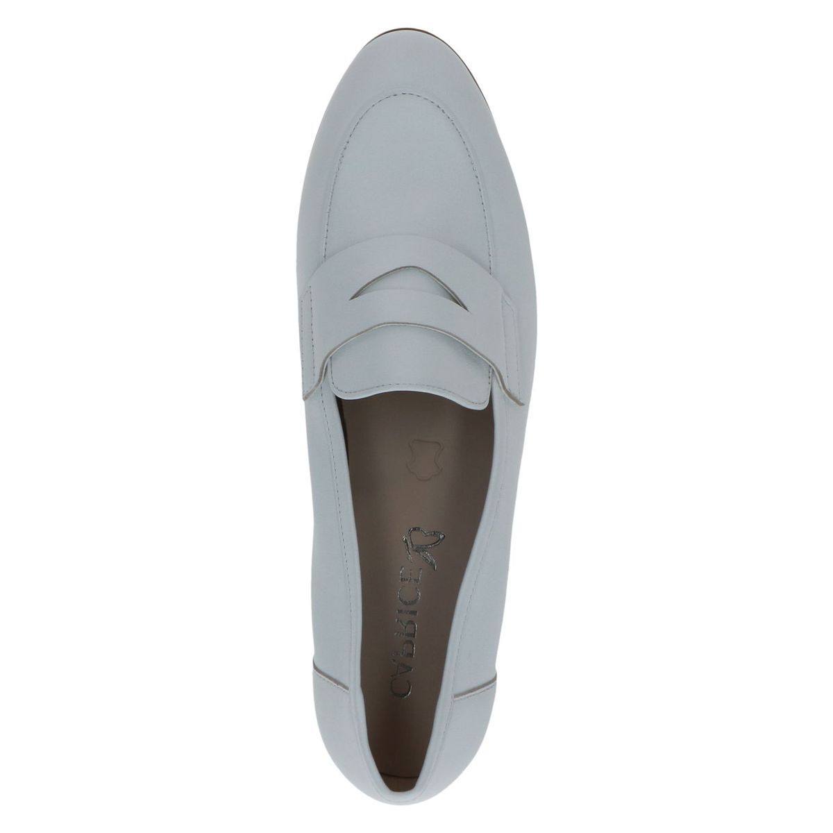 Slipper en cuir blanc nappa, CAPRICE