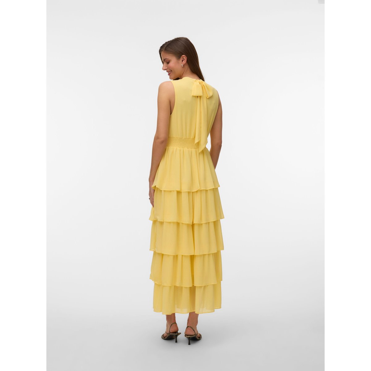 Robe À Volants flan, VERO MODA