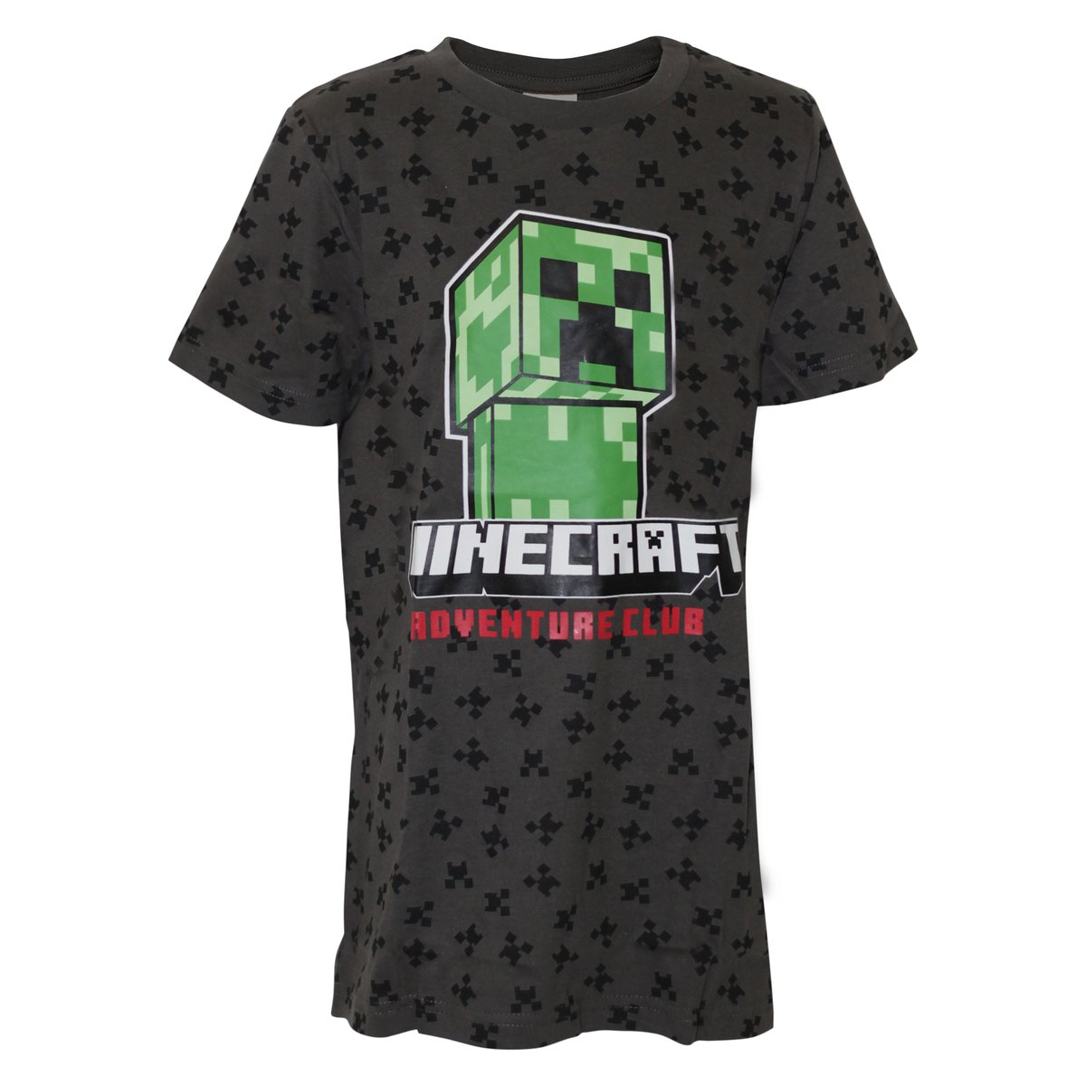 T-shirt gris, MINECRAFT