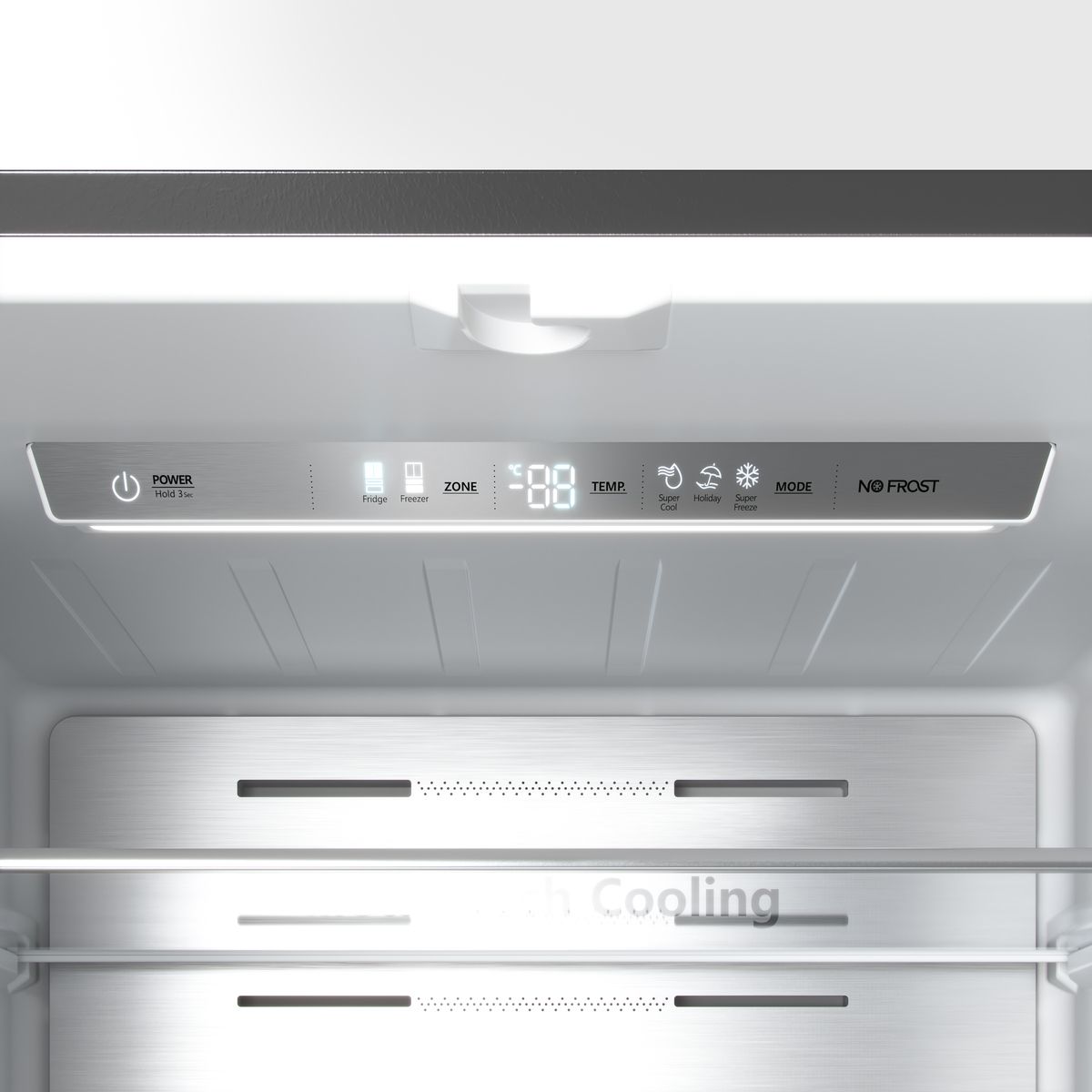 Réfrigérateur multi portes RF632N4WIE couleur unique, HISENSE