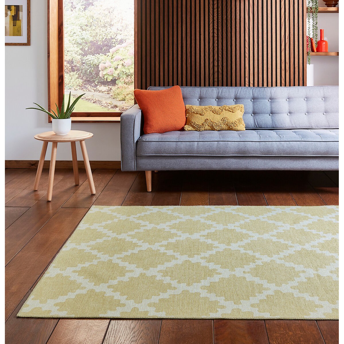 Swithland Washable Rug wheat, SCION