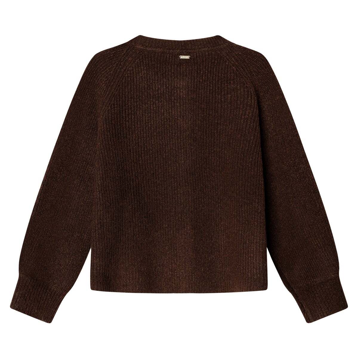 Cardigan En Maille Avec Fermeture Boutonnée brun terre, PEPE JEANS