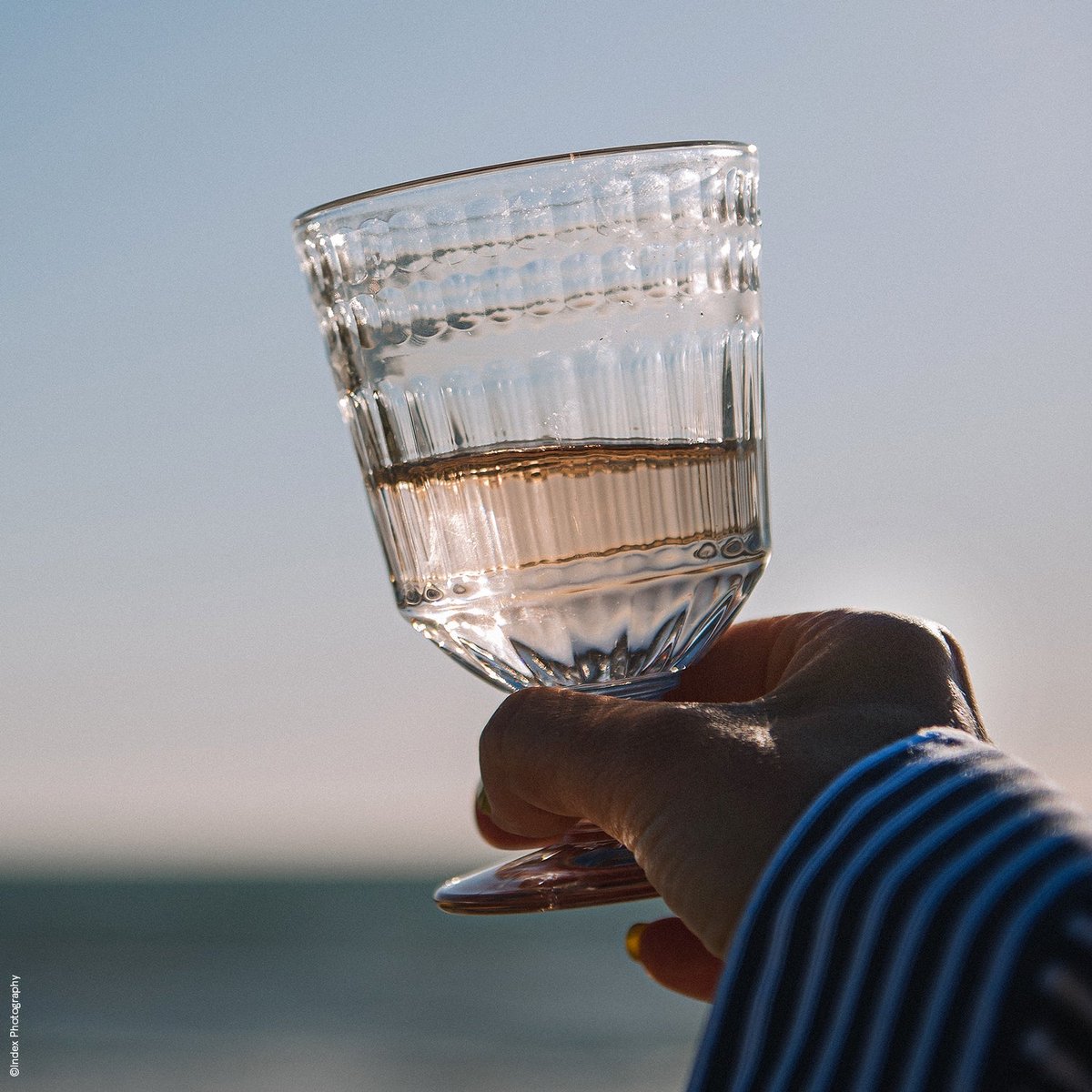 Lot de 6 verres à pied, CÔTES transparent, LA ROCHERE