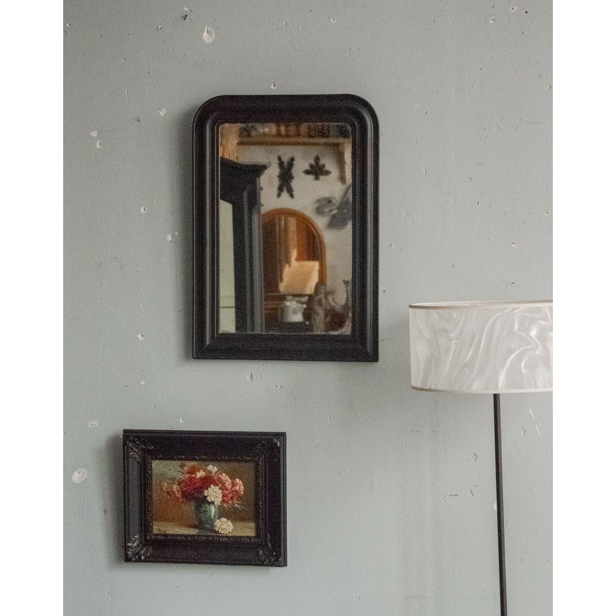 Petit miroir Louis-Philippe noir Georges N°921 - Bon état noir, DEBONGOUT
