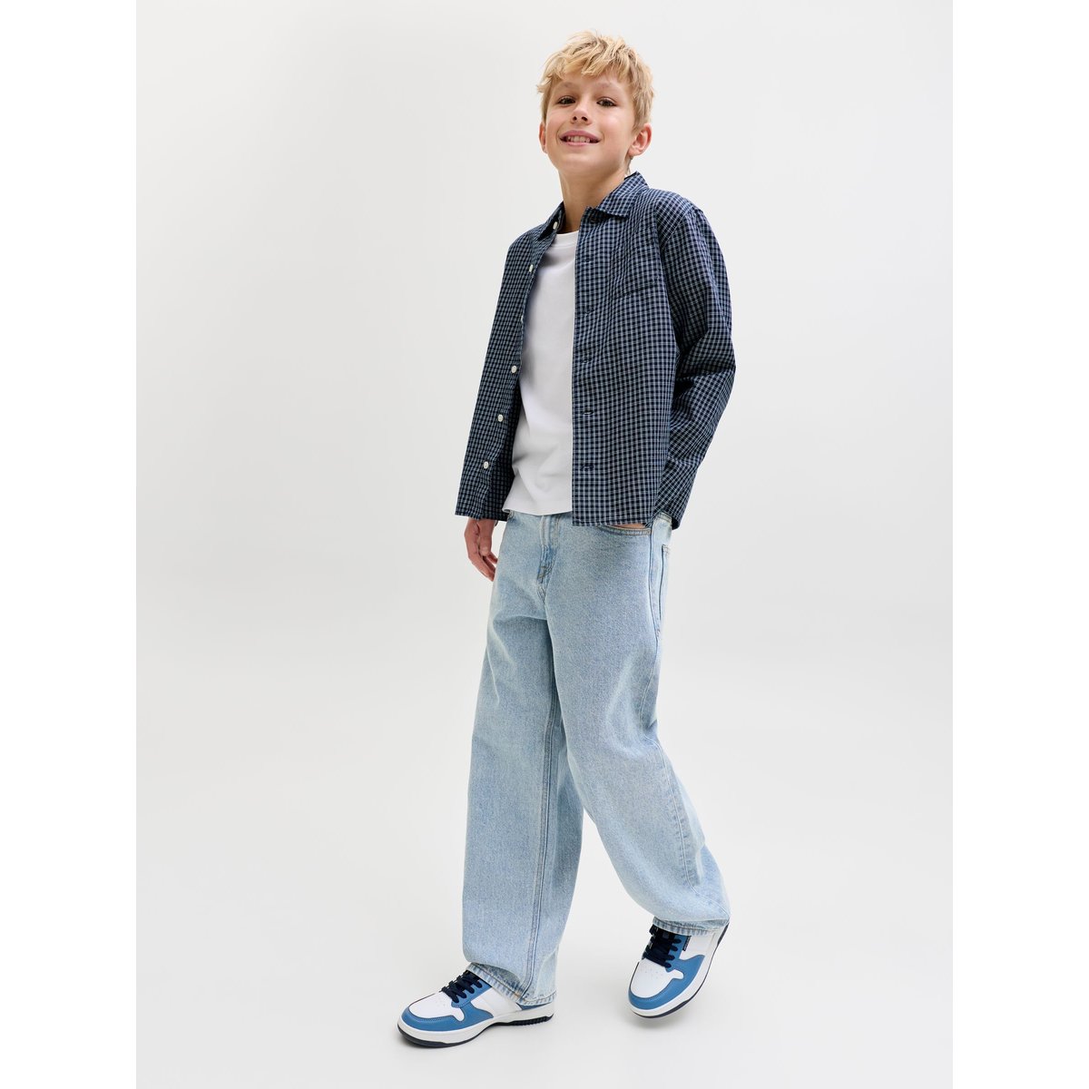 Jean Baggy Fit blue denim, JACK & JONES JUNIOR