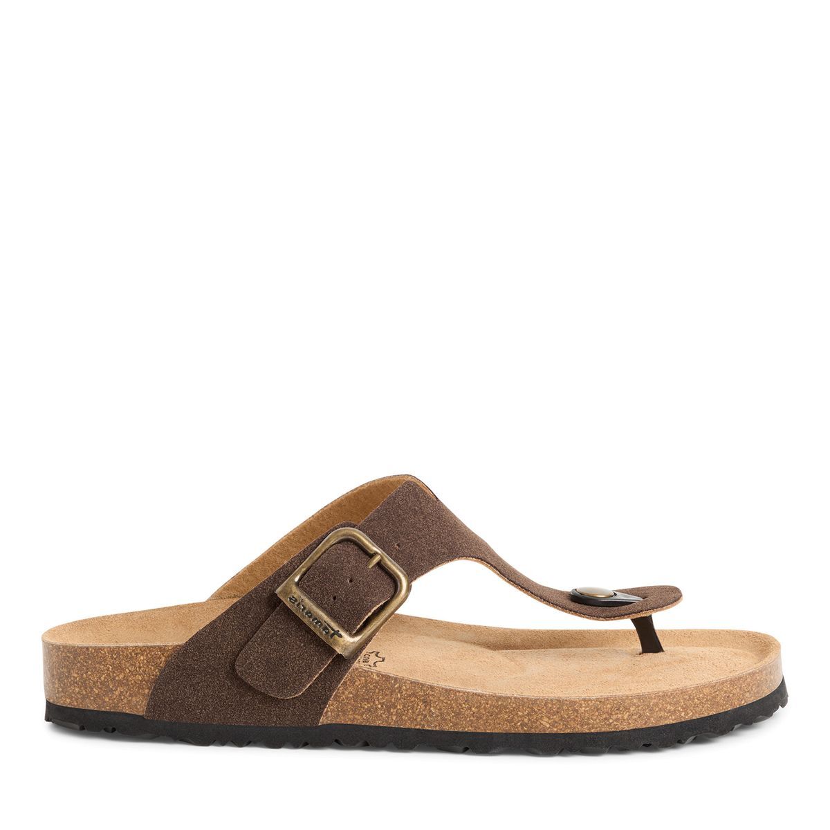 Mule en boucle marron combiné, TAMARIS