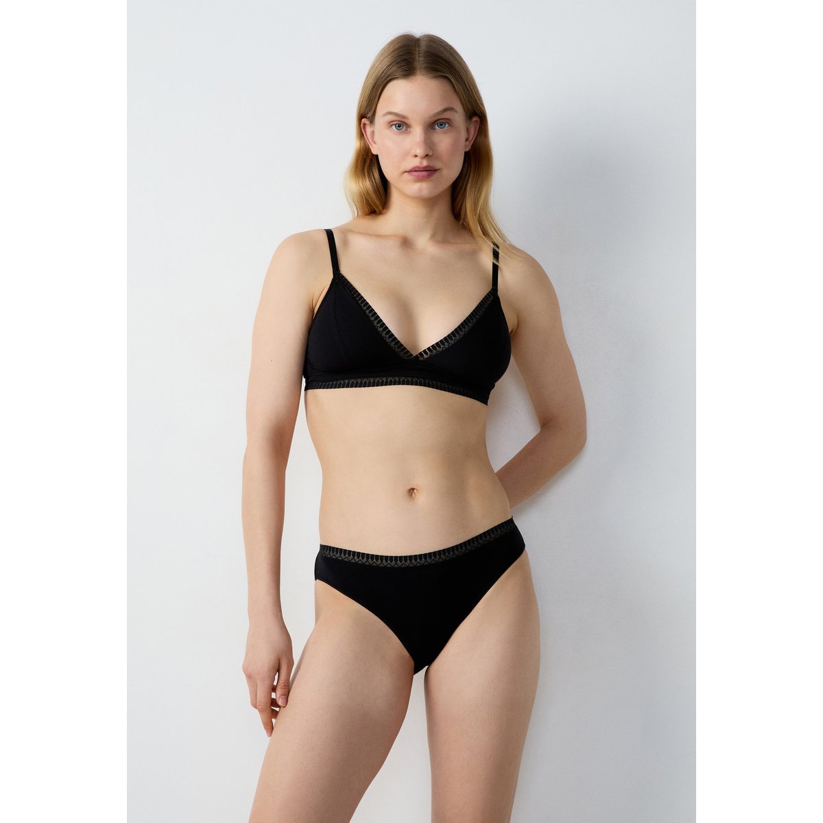 ETAM CULOTTE HAPPILY - 10 SLIPS noir, ETAM