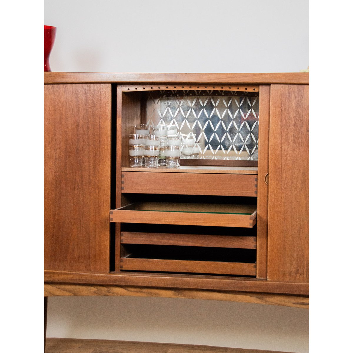 Enfilade scandinave Margaret N°56 - Bon état bois, DEBONGOUT