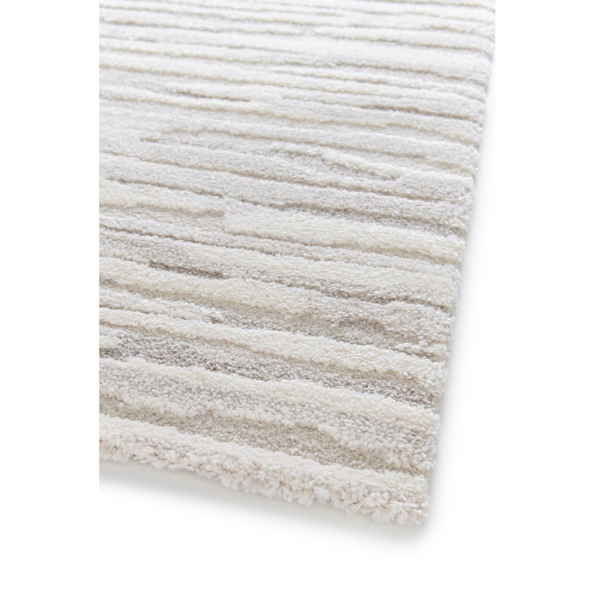Tapis avec effet relief doux et confortable SNUG beige sable, AFK LIVING