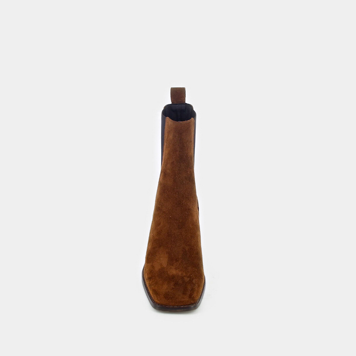 Bottines cuir suède Bergamote cognac, JONAK