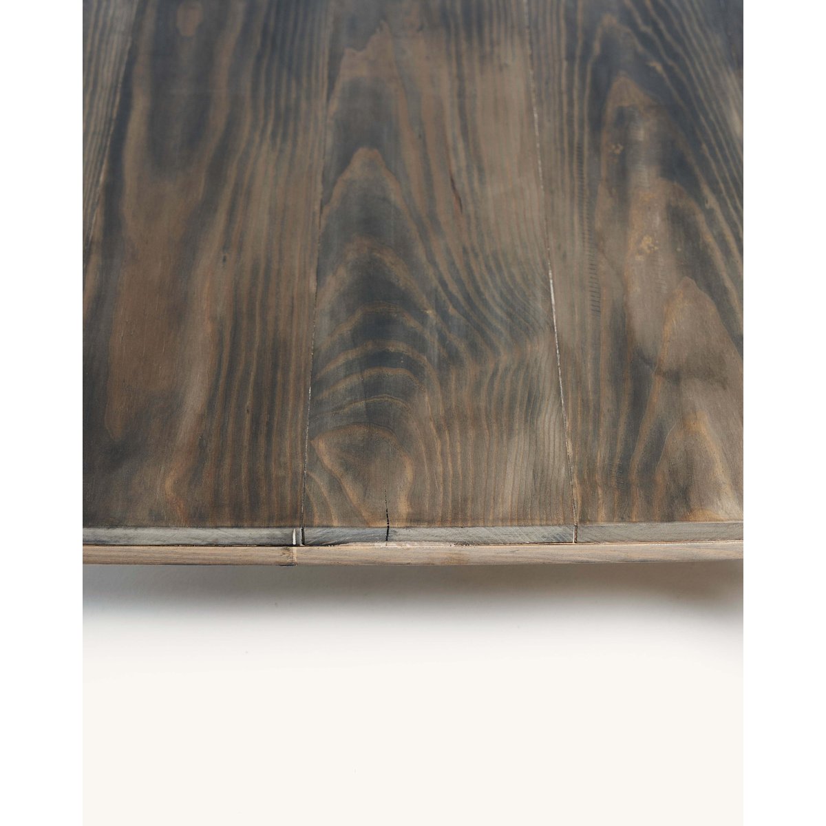 Table basse bois recyclé et métal naturel - KASSIA couleur unique, HANNUN