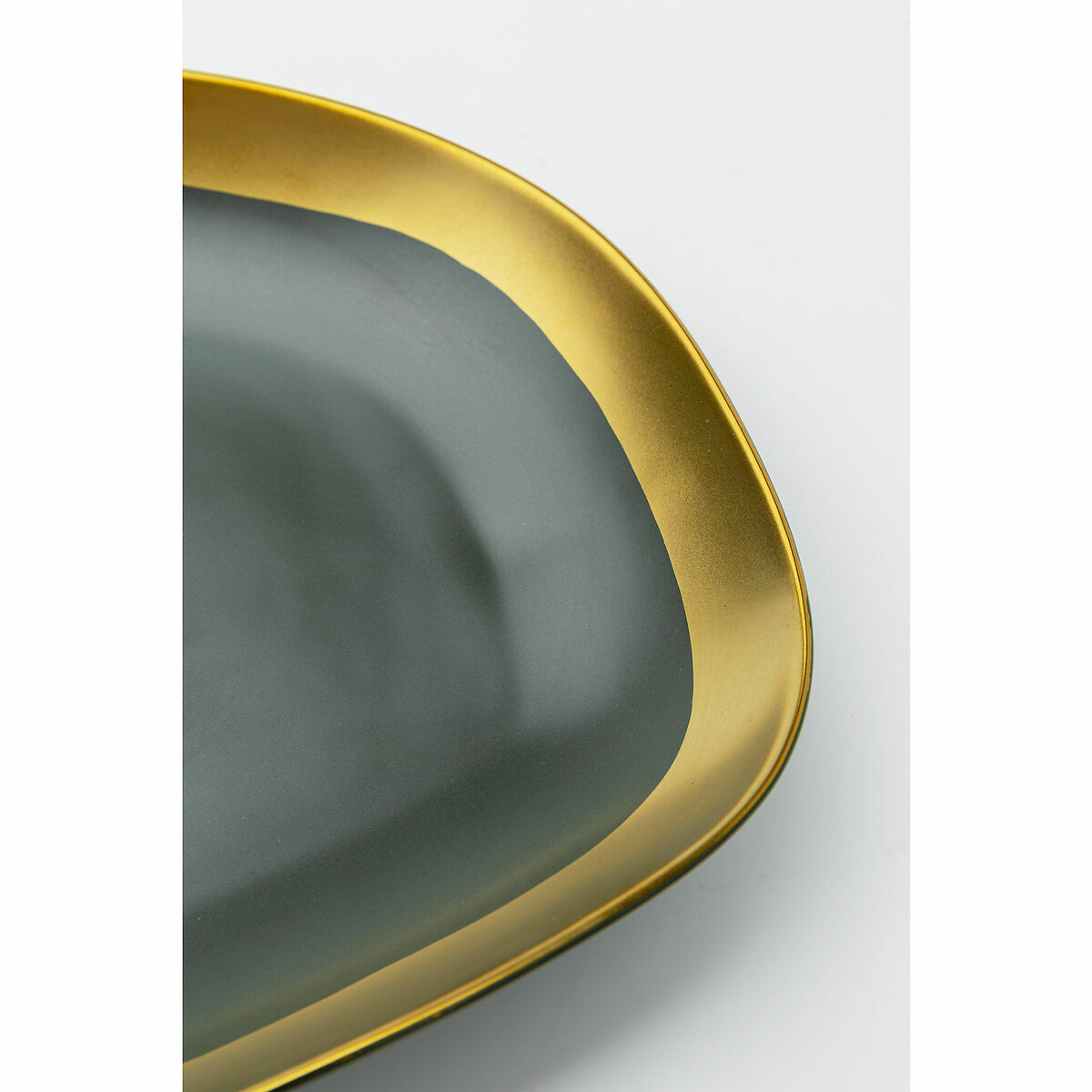 Assiette Vibrations Ø27 doré, KARE DESIGN