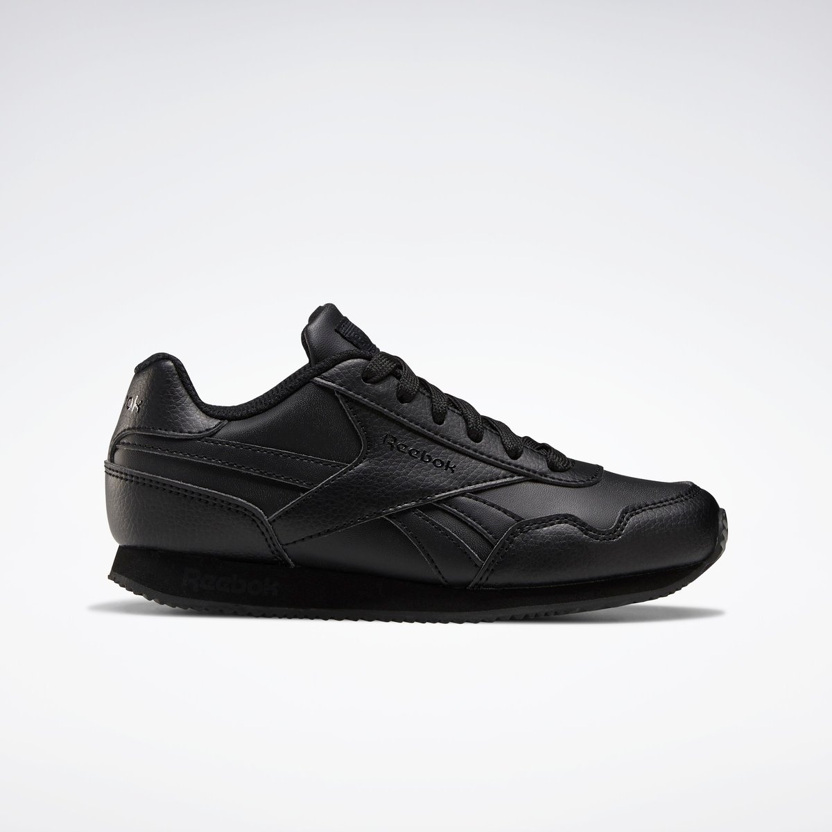 Mens black leather reebok classics hotsell