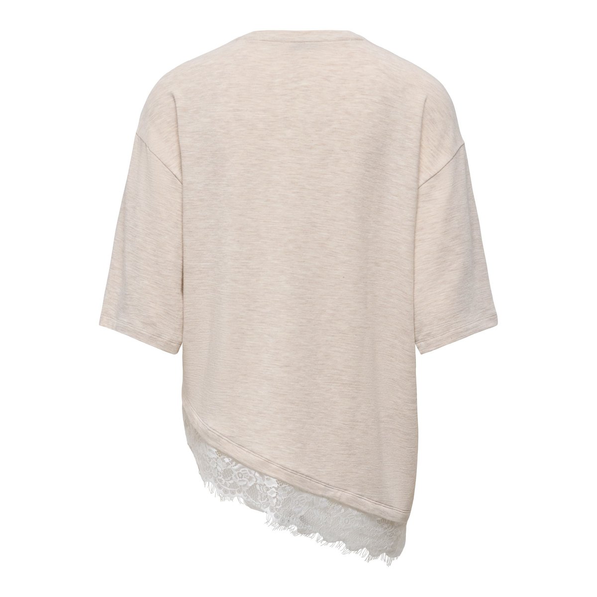 T-Shirt oatmeal, ONLY