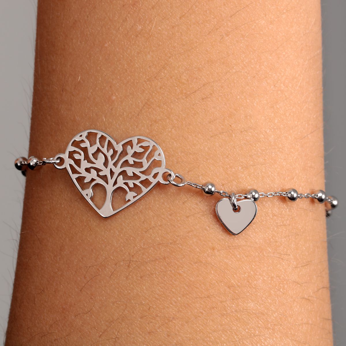 Bracelet en argent 925 BUENA SUERTE argent, BLUESPIRIT