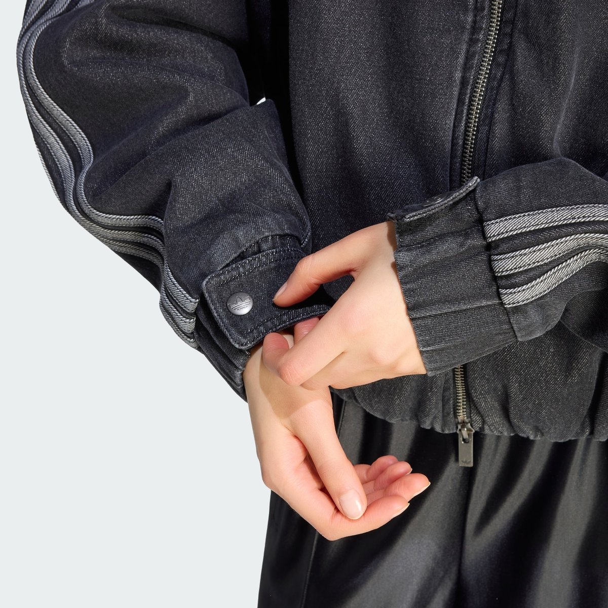 Veste Firebird Veste Firebird true black denim, adidas Originals