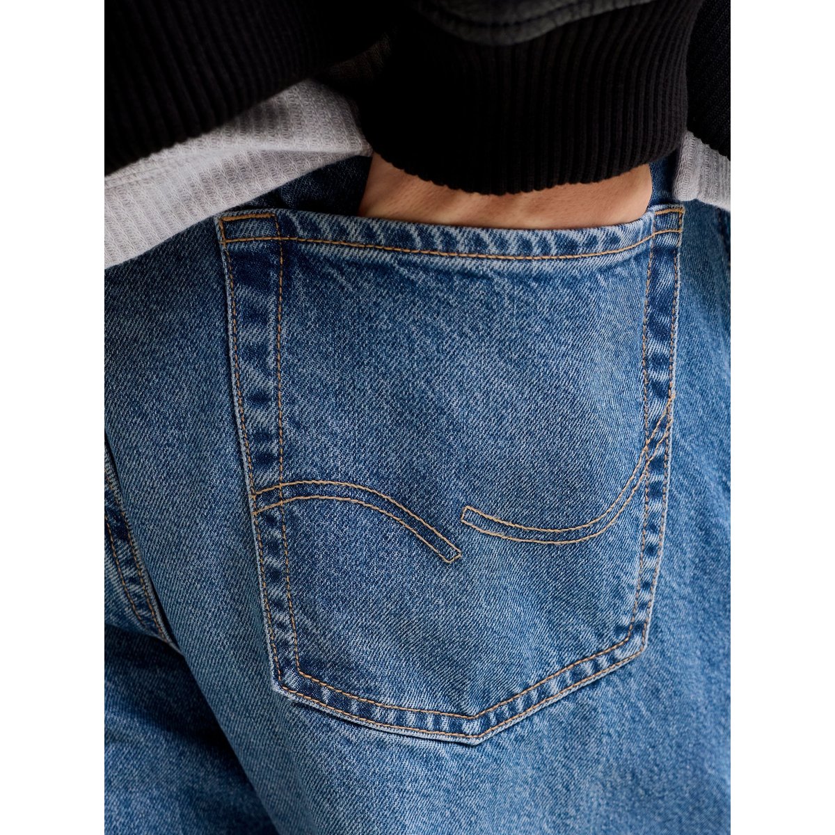 Jean Baggy Fit blue denim, JACK & JONES