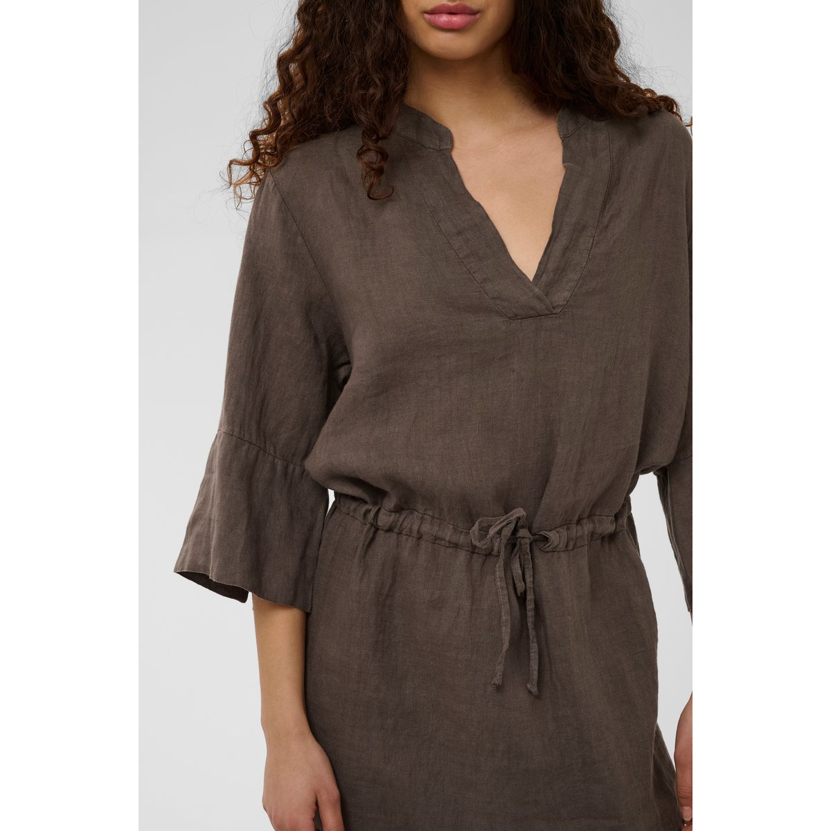 Robe marron morel, SOAKED IN LUXURY