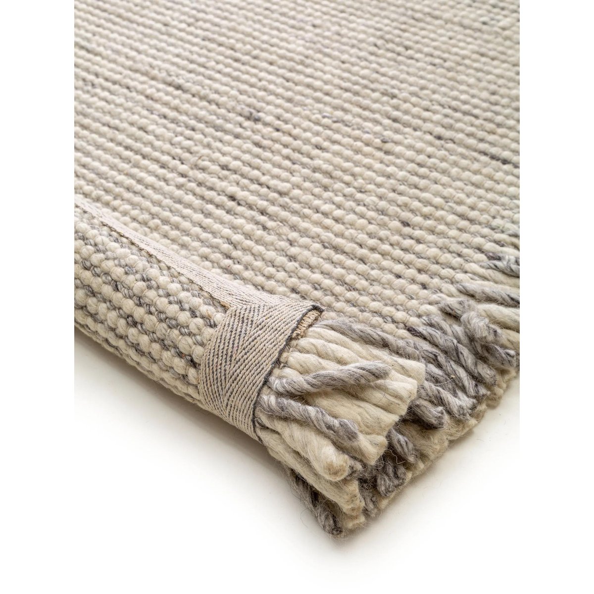Tapis de laine tissé main MARY crème, BENUTA 
