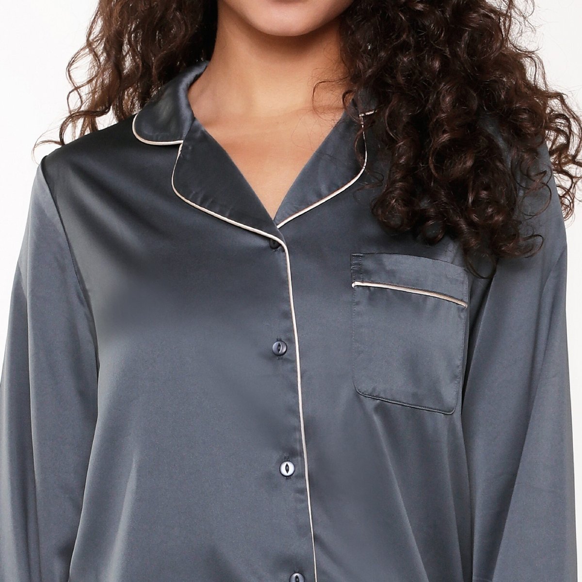 Pyjama ensemble en satin nine iron, LINGADORE