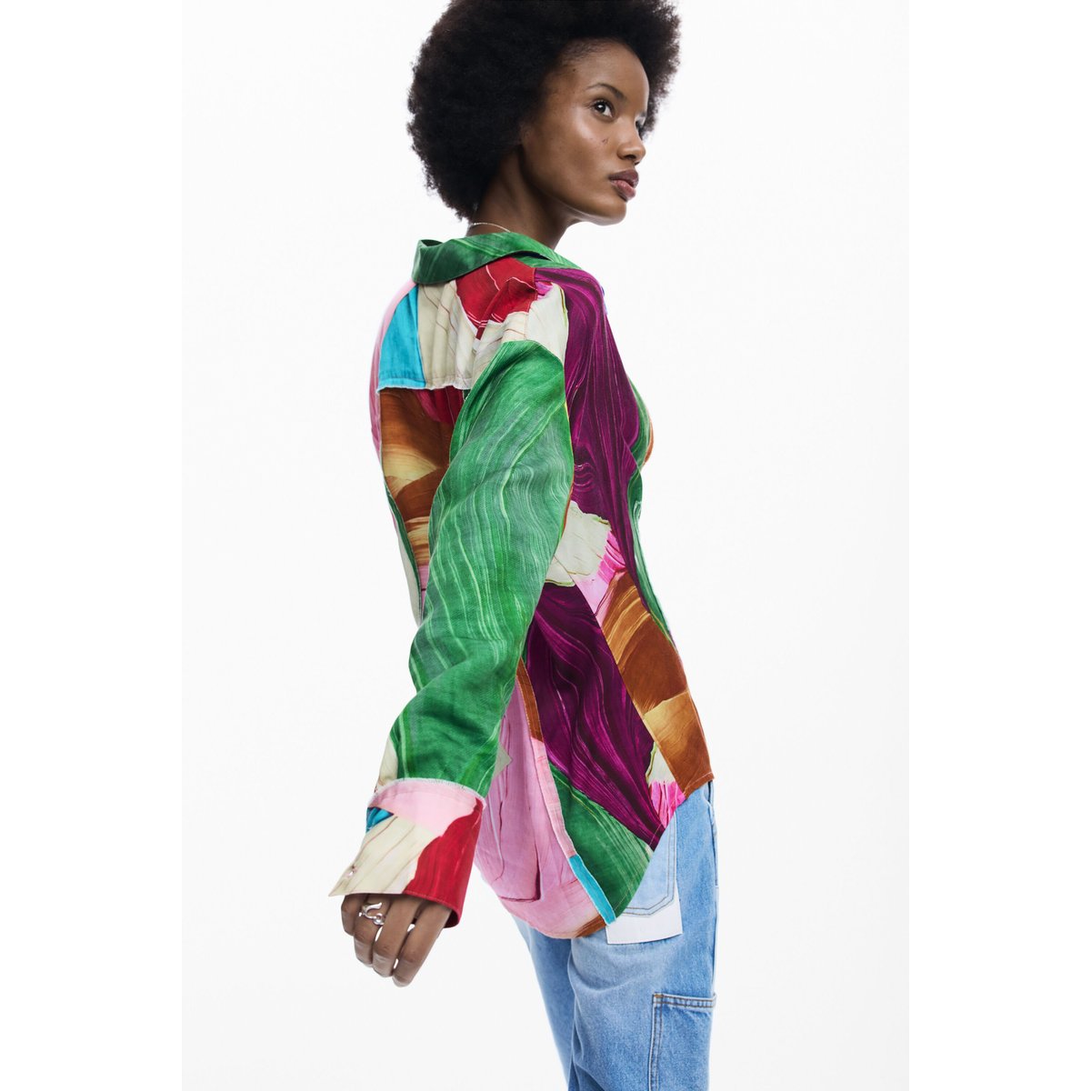 Chemise imprimée multicolore, DESIGUAL