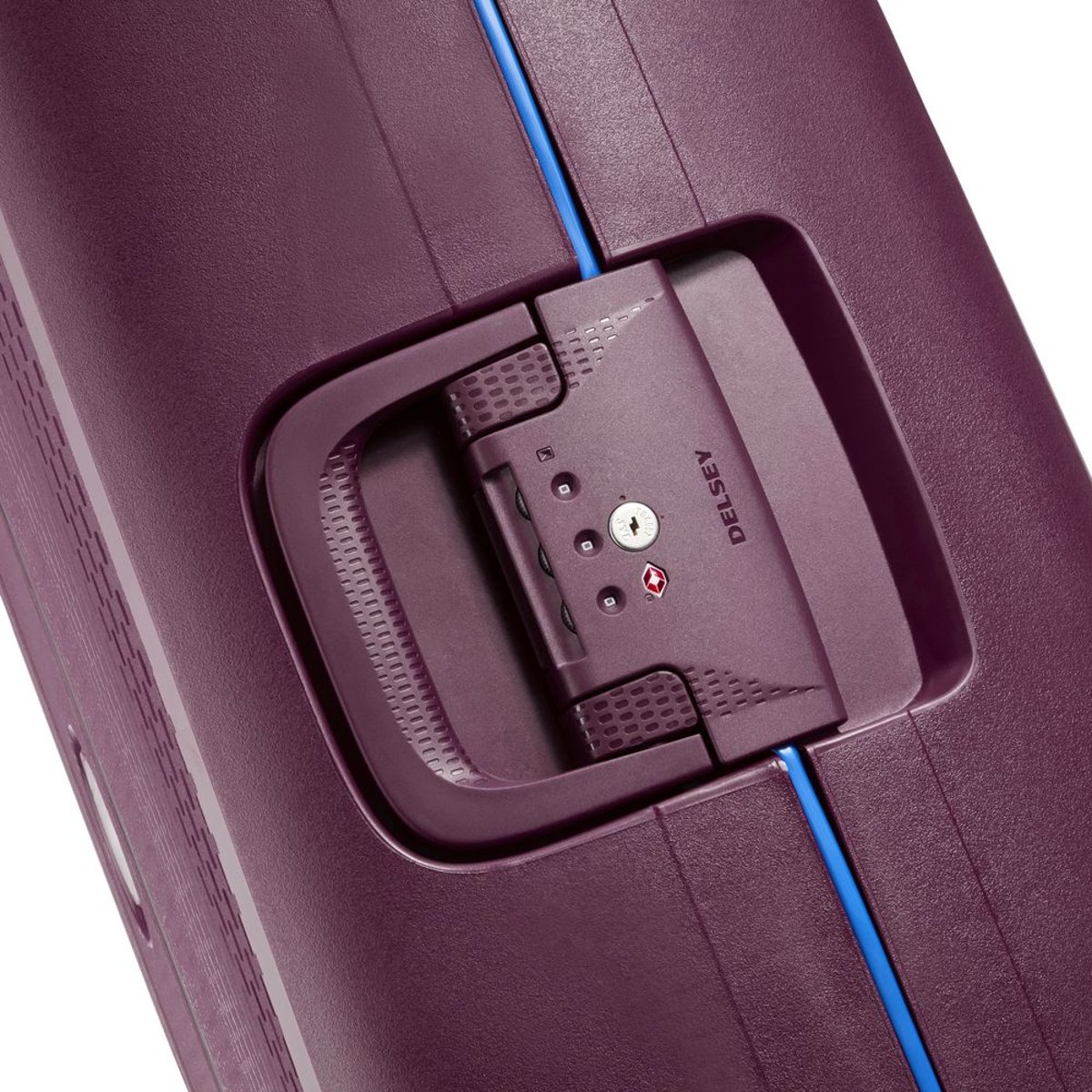 Valise S MONCEY violet, DELSEY PARIS