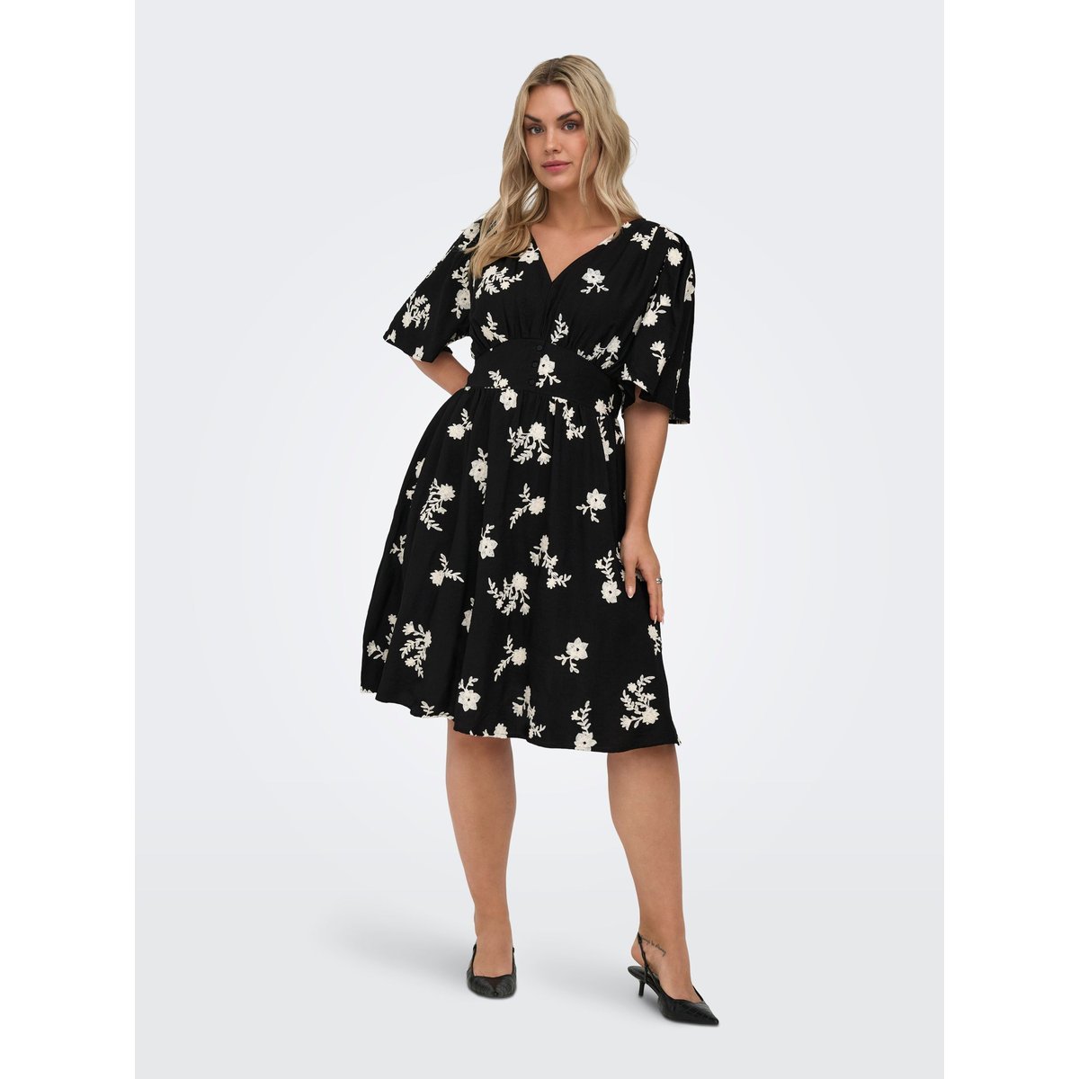Robe noire - black, ONLY CARMAKOMA