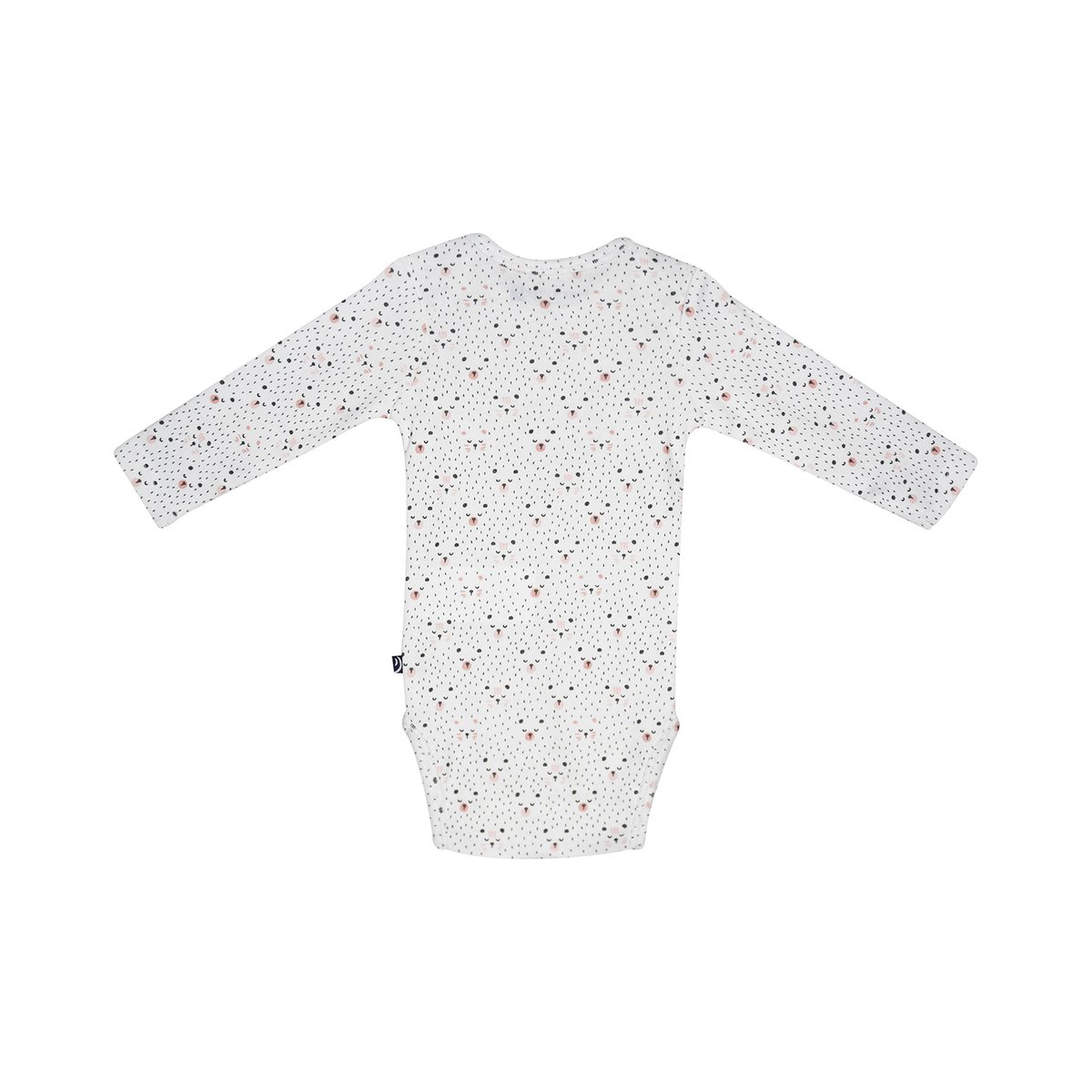 Lot de 3 bodies morgane manches longues bebe rose, SUCRE D'ORGE