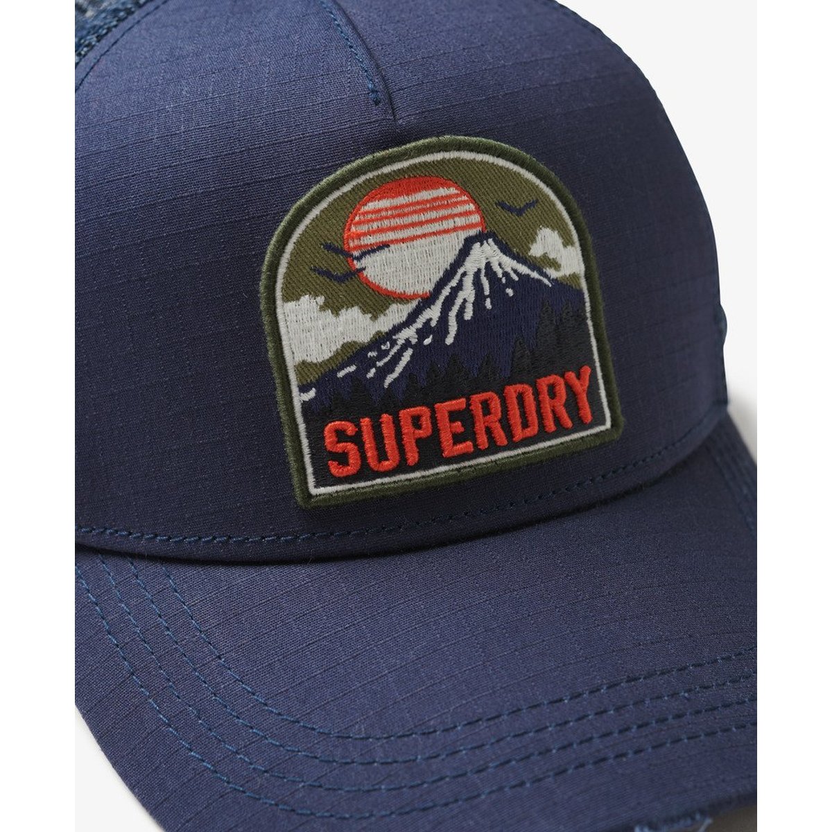 Casquette camionneur Dirt Road bleu marine lauren, SUPERDRY