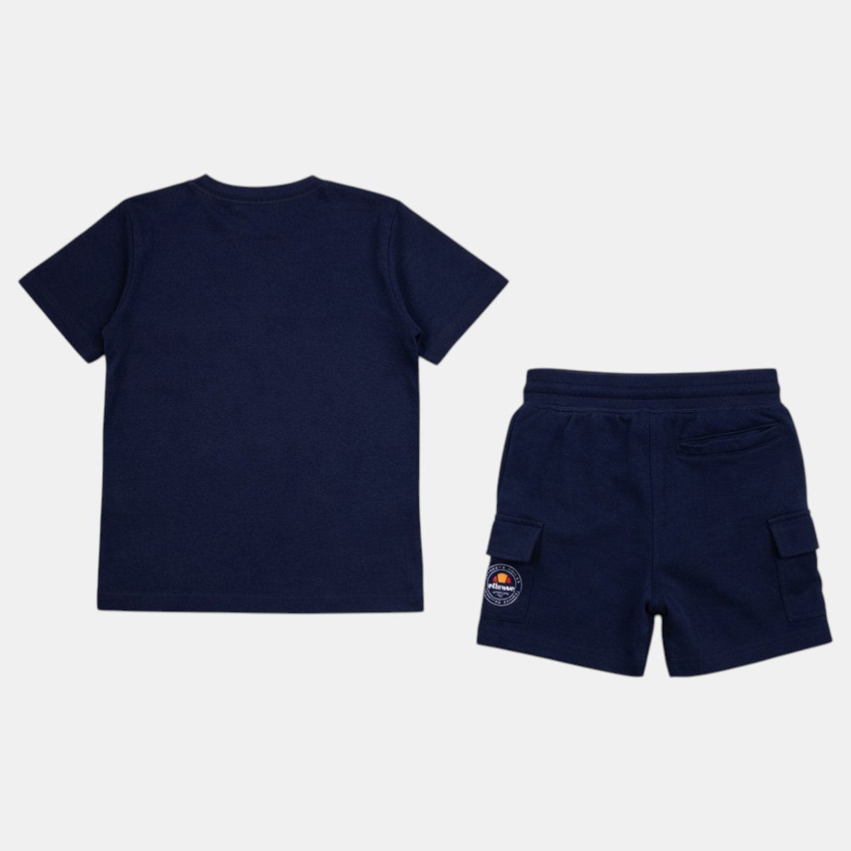 Ensemble t-shirt manches courtes et short SUMMER CAMP bleu marine, ELLESSE