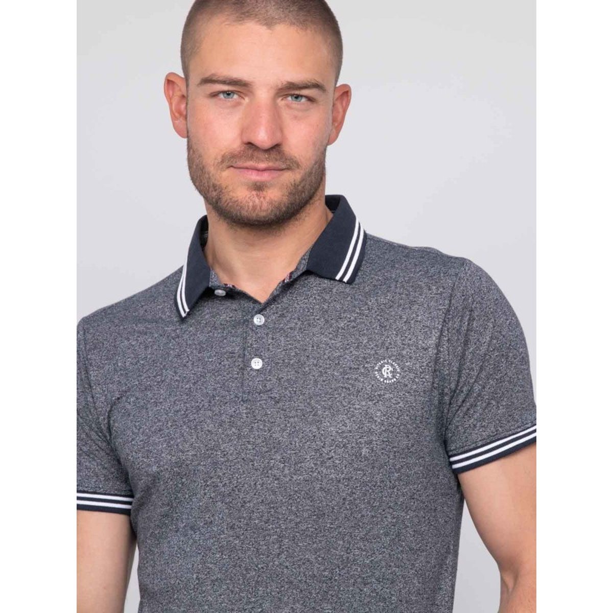 Polo Manches Courtes Pilasol bleu marine, RITCHIE