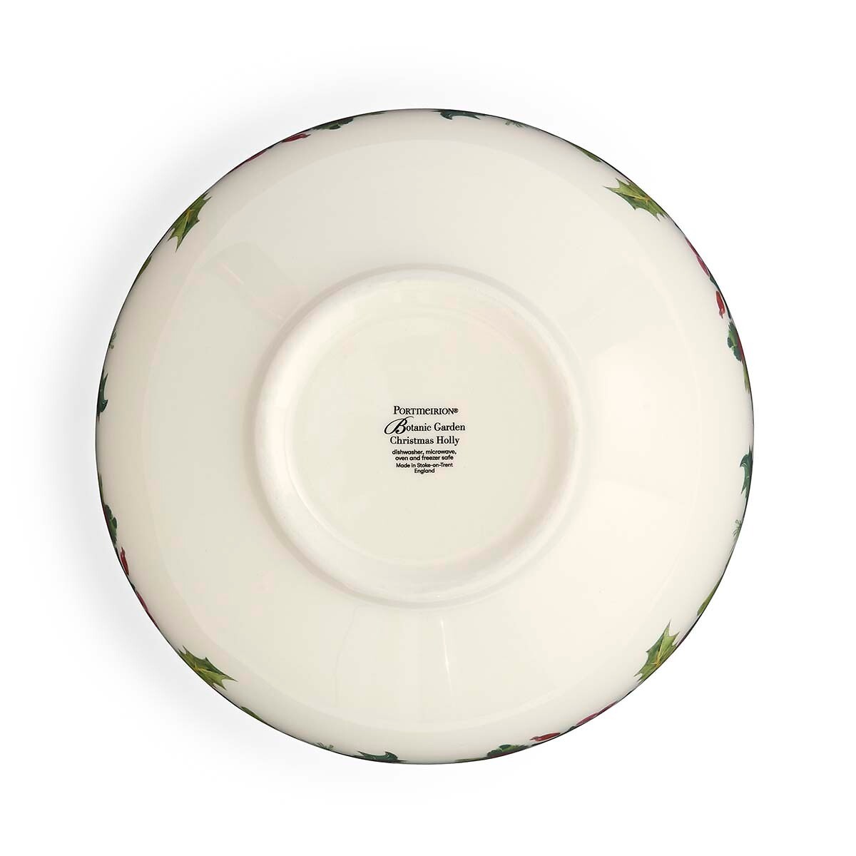 Botanic Garden Christmas Holly & Berries Salad Bowl multi-coloured, PORTMEIRION