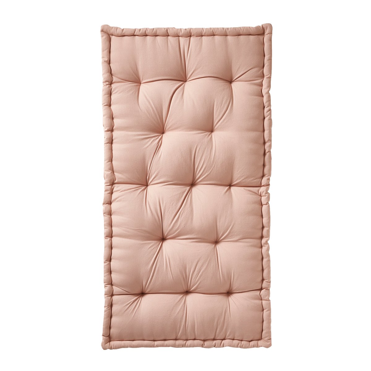 Matelas de sol style futon rose poudré, VERTBAUDET