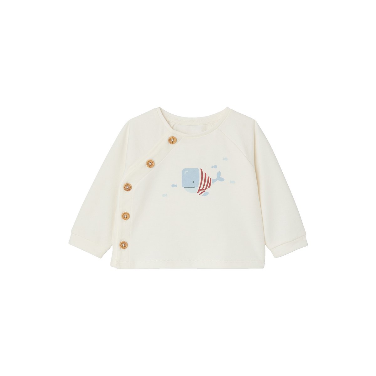Ensemble bébé sweat et pantalon écru, VERTBAUDET