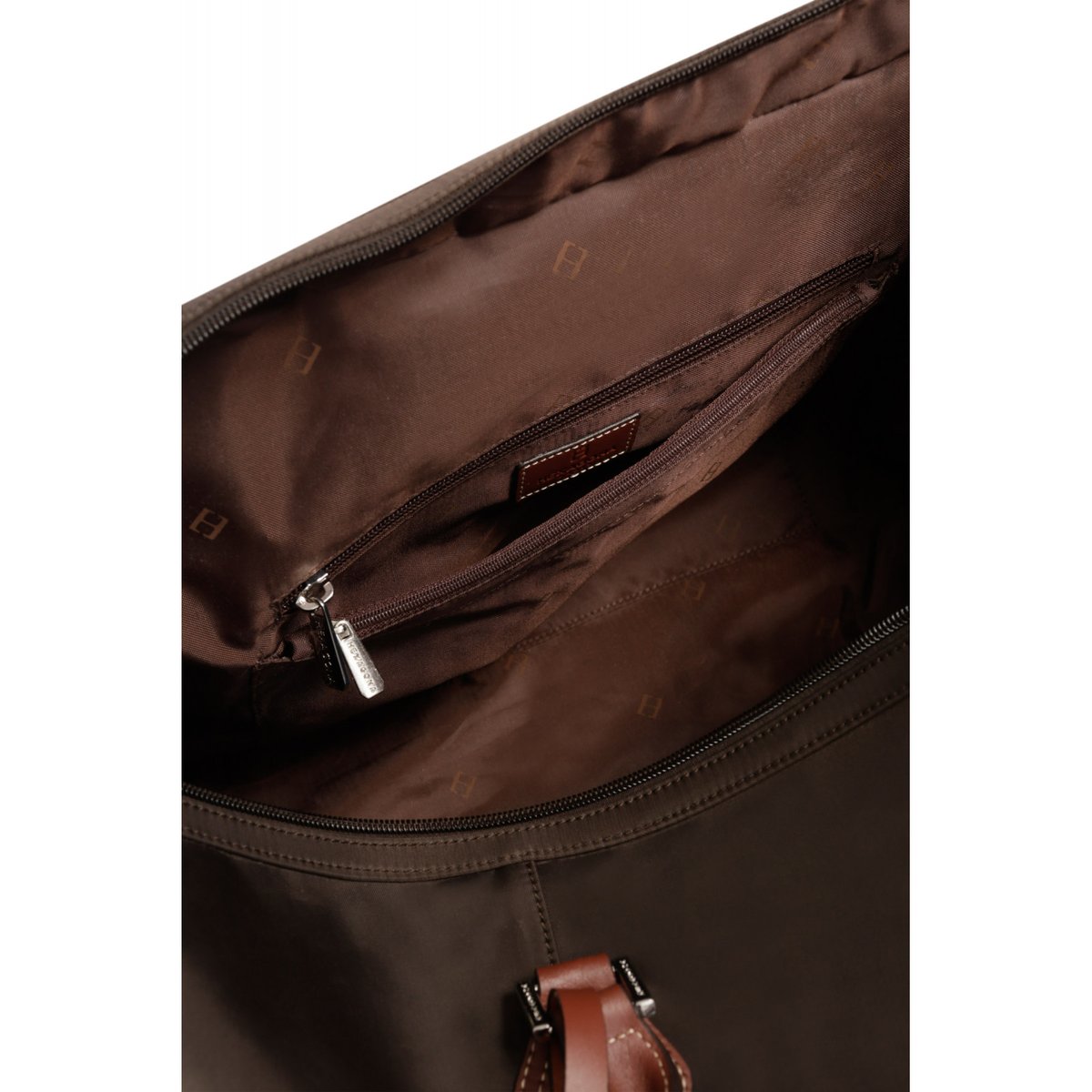 Sac de voyage DIVERSITÉ marron foncé, HEXAGONA