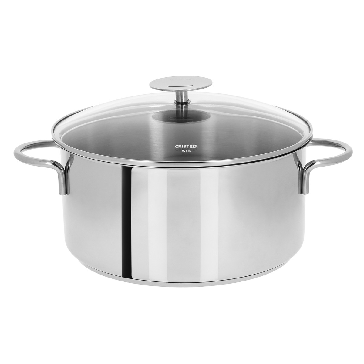 Faitout inox  fixe MUTINE inox, CRISTEL