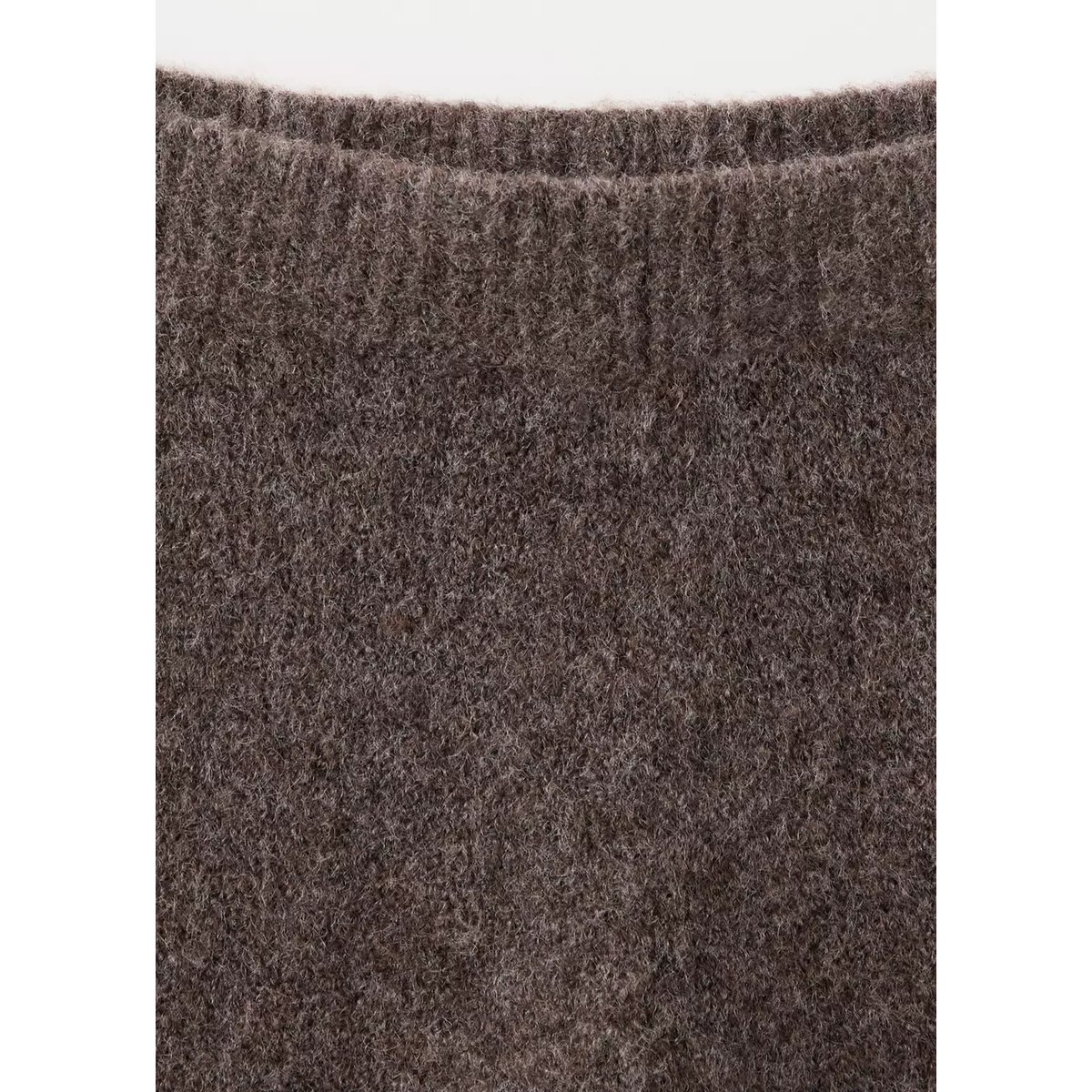 Pantalon droit maille marron, MANGO KIDS