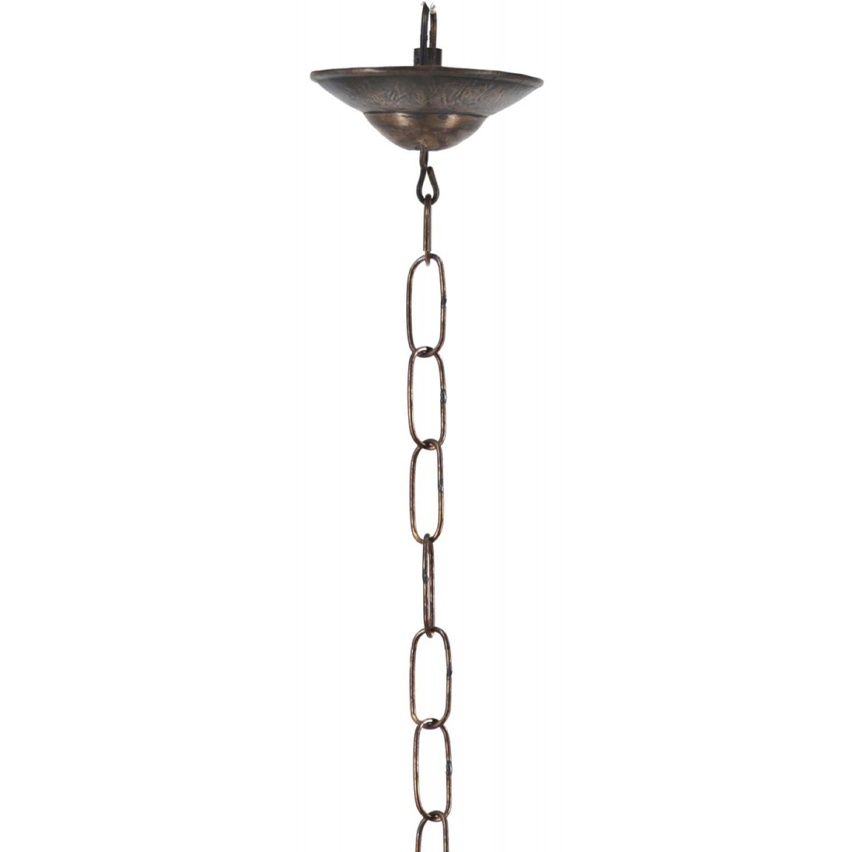 Lustre bronze bronze, DECORATION D’AUTREFOIS