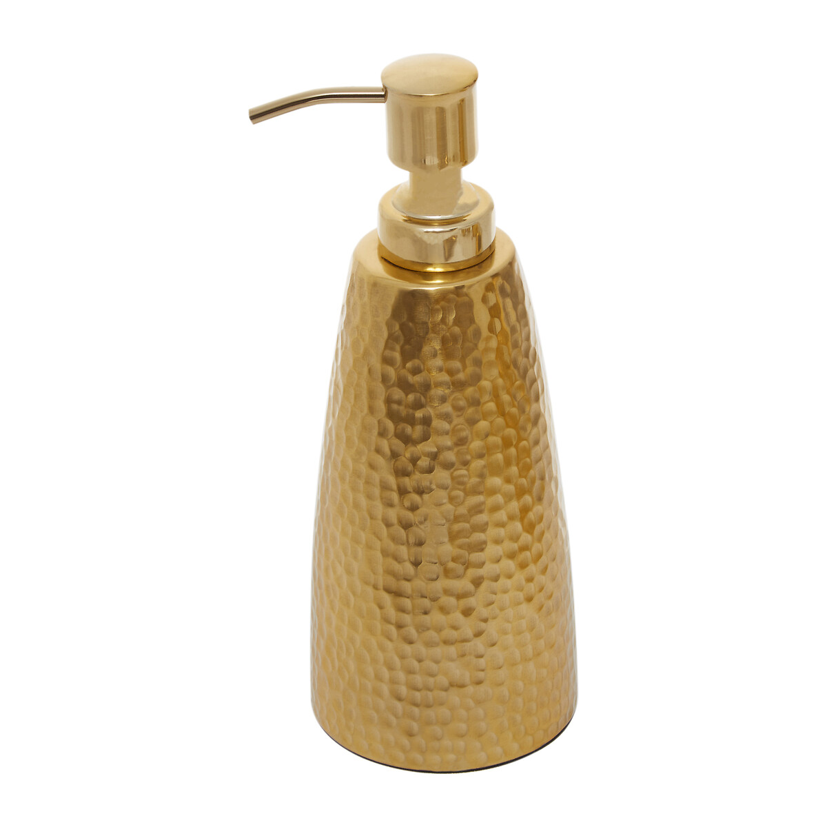 200ml Hammered Effect Soap Dispenser gold-coloured, FIFTY FIVE SOUTH
