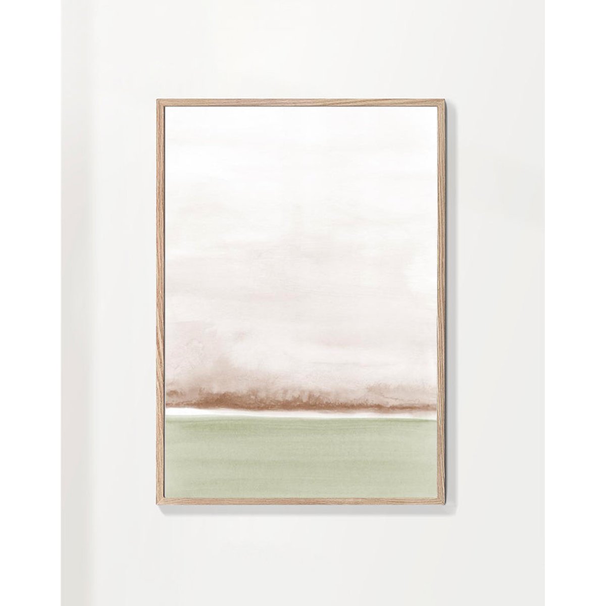 Affiche avec tableau décoratif, 50 x 70 cm orange, HANNUN