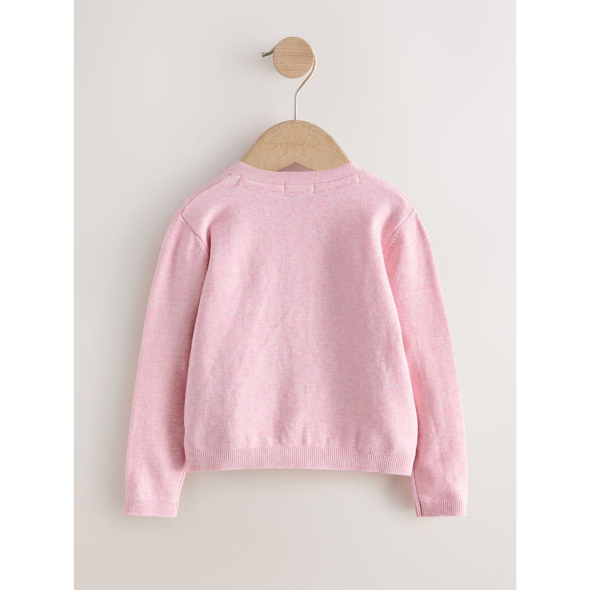 Cardigan boutonné, lot de 2 rose/blanc, NEXT