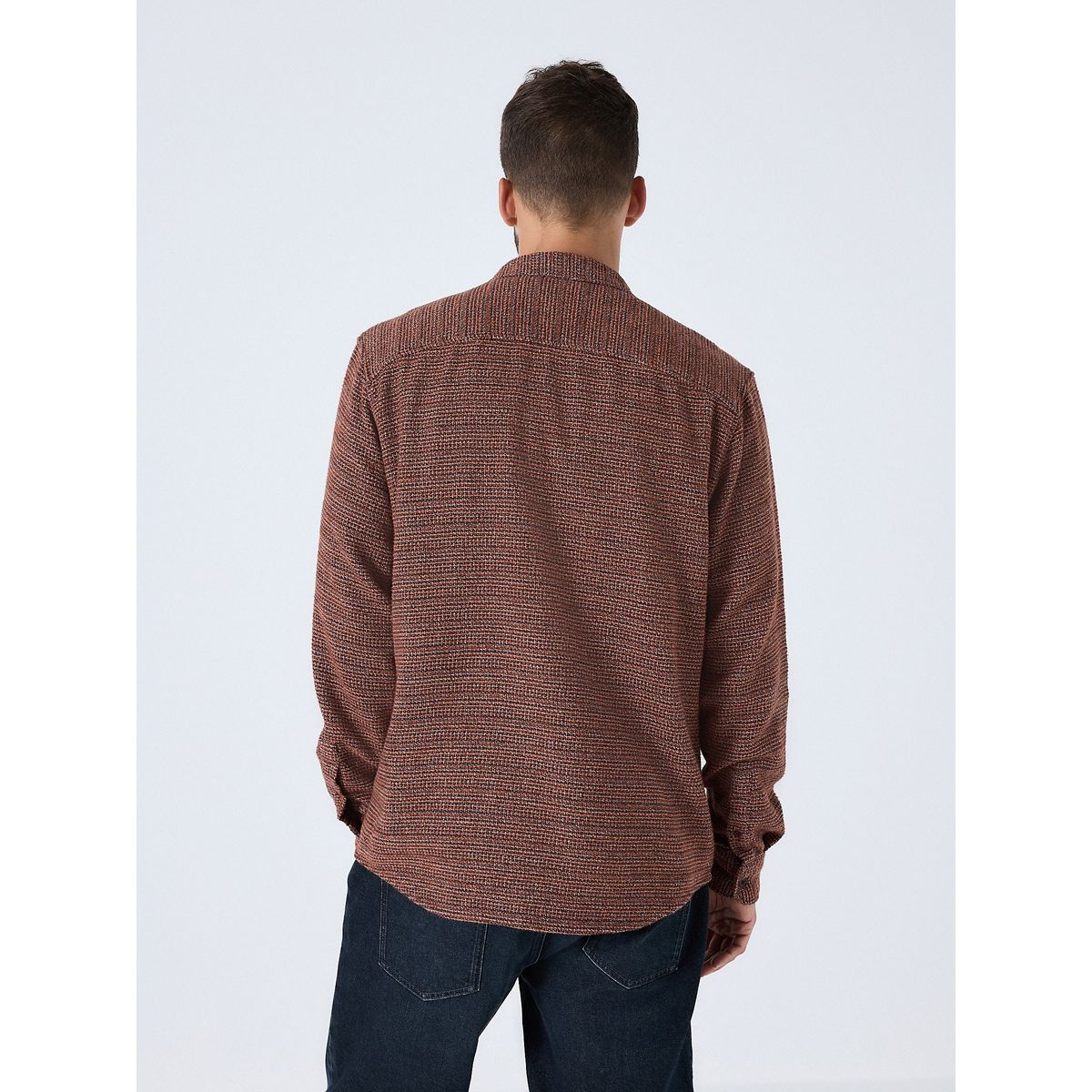 Surchemise texturée rouge bordeaux, NEXT