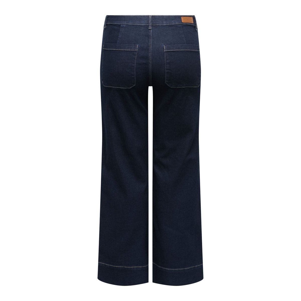 Jean À Jambe Large dark blue denim, ONLY CARMAKOMA
