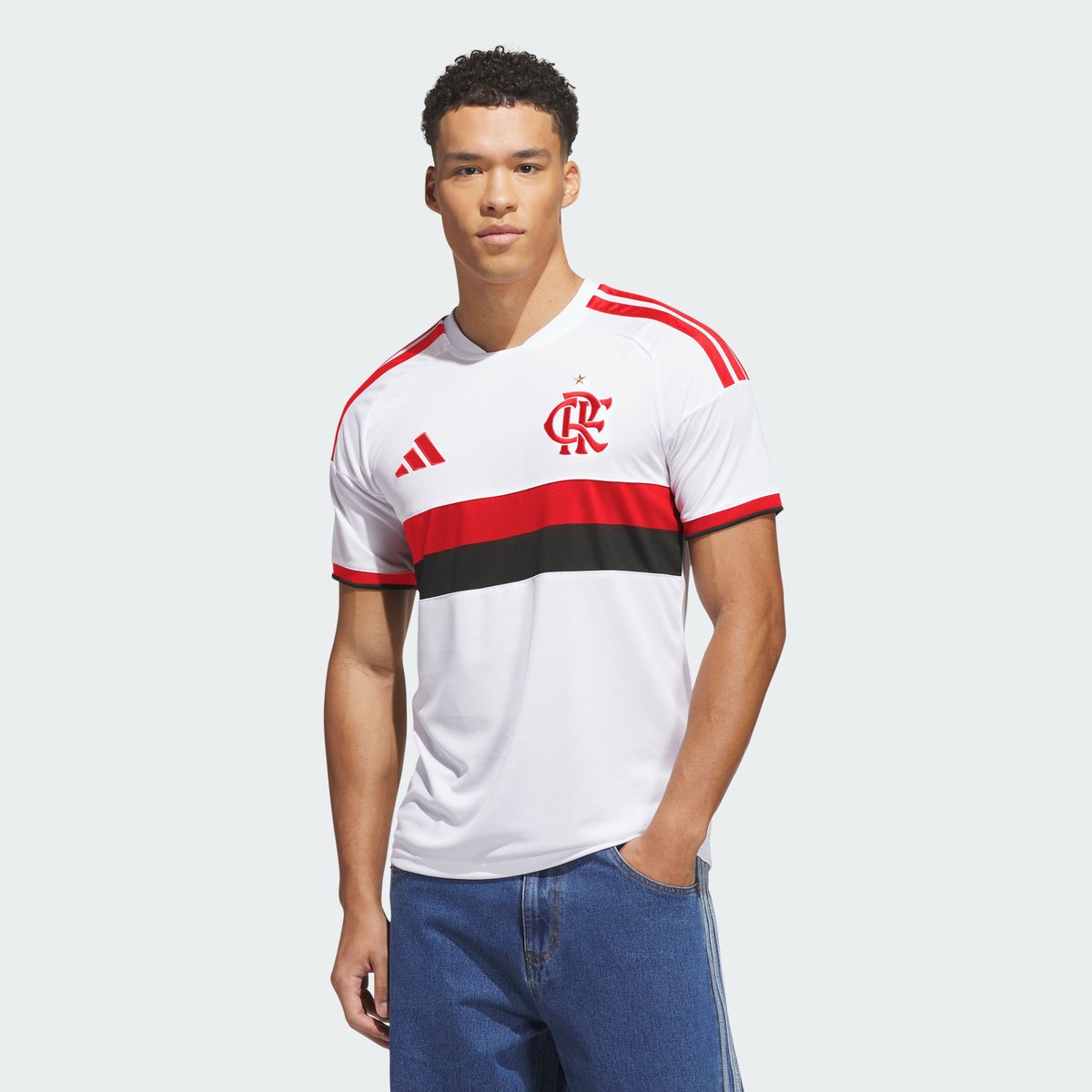 Maillot Extérieur Cr Flamengo 26 Maillot Extérieur Cr Flamengo 26 white, adidas Performance