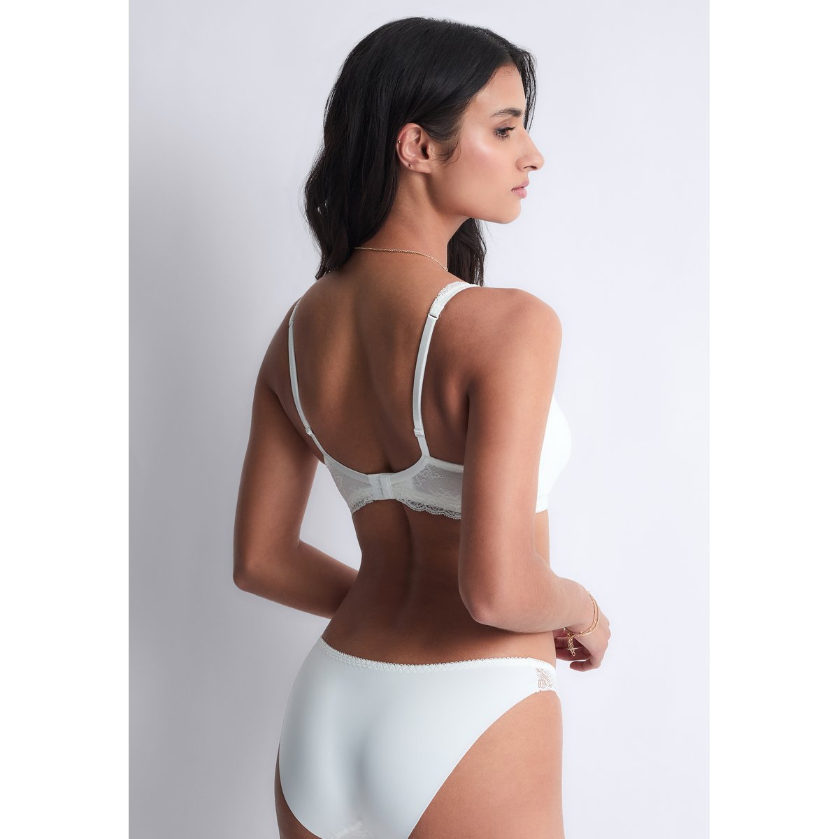 Soutien gorge Triangle souple post operatoire Danse des Sens blanc, AUBADE
