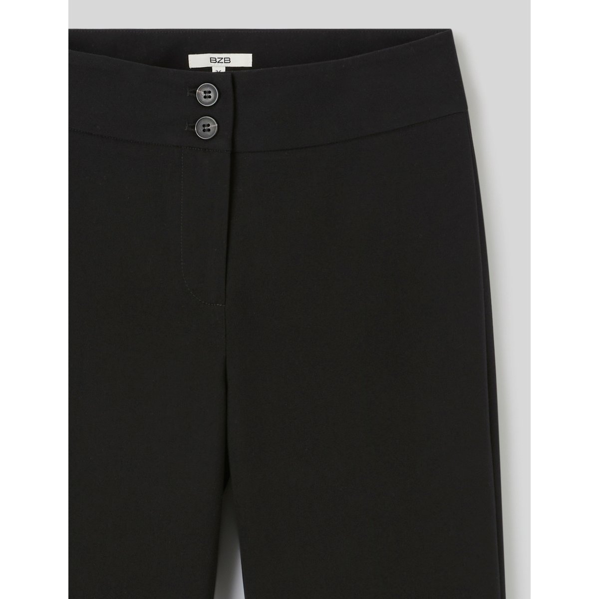 Pantalon flare noir, BZB