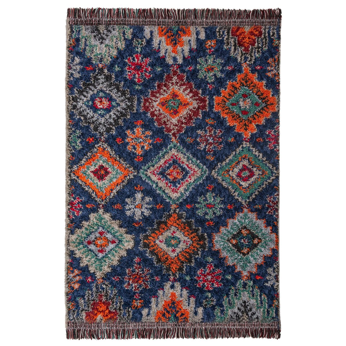 Tapis shaggy JAKOB bleu, FLAIR RUGS