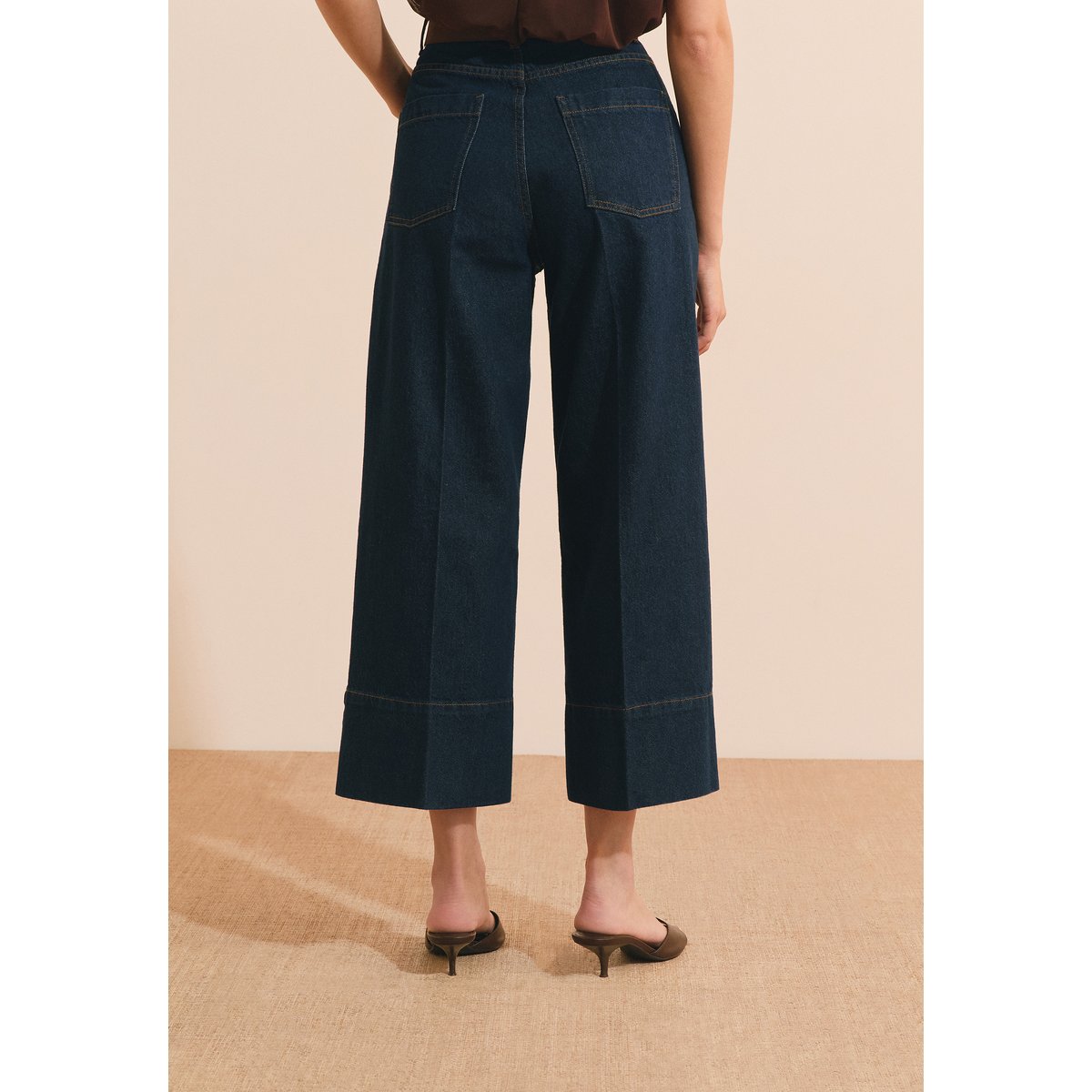 Jean droit à poches avant DERA jean denim, ETAM